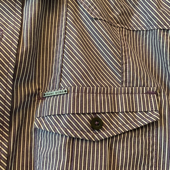 Marc Ecko Striped Button-down - Picture 2 of 7